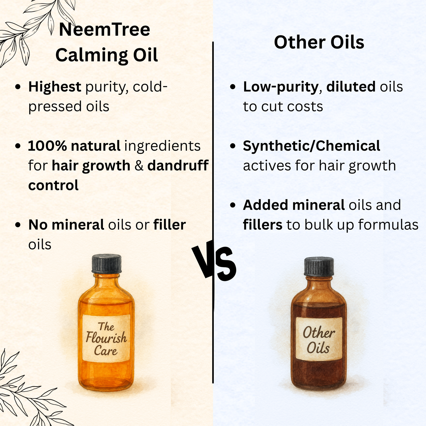 NeemTree Calming & Hair Growth Oil 200mL